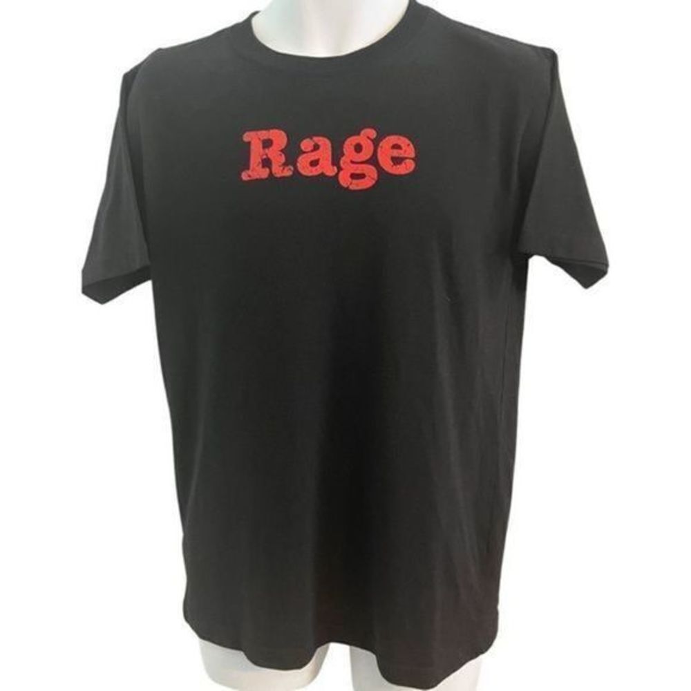 Black Get Fit or Die Short Sleeve T-Shirt. Size Medium. Cotton blend.